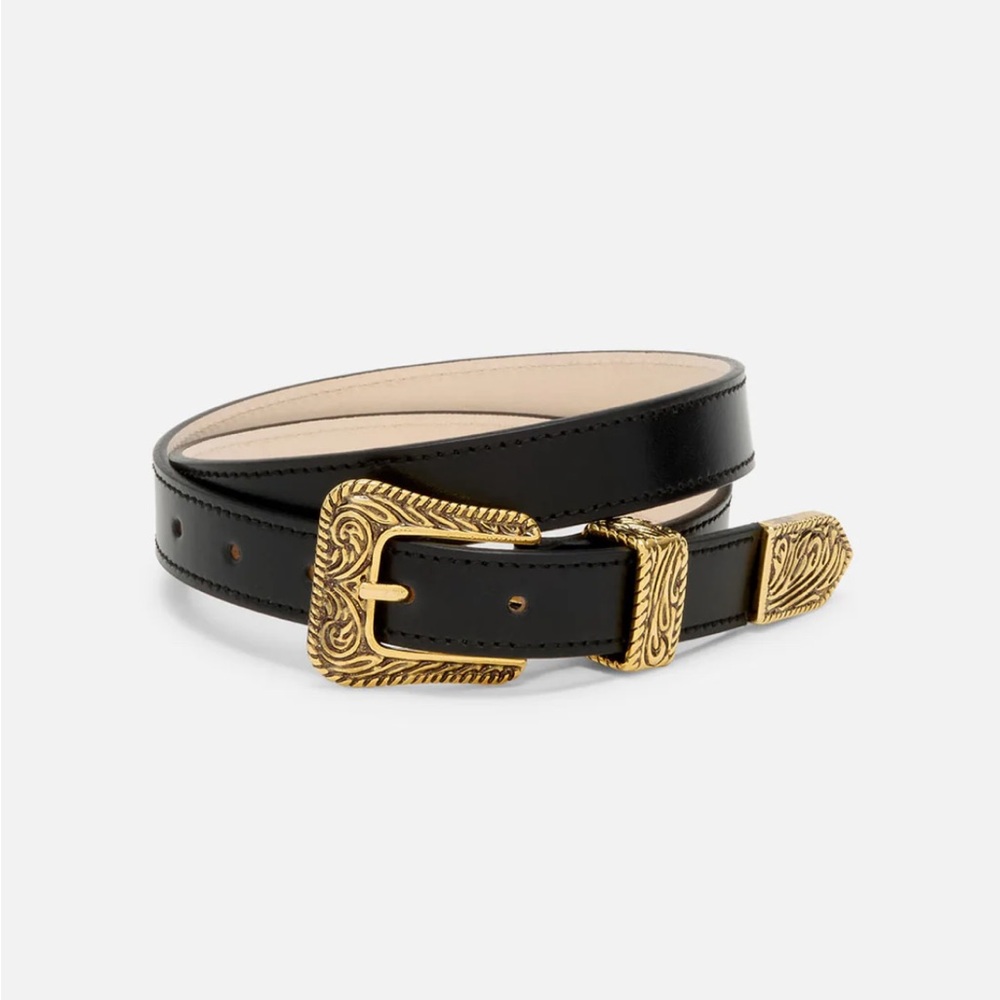 Aureum Leather Belt NW0T - Picture 2 of 8
